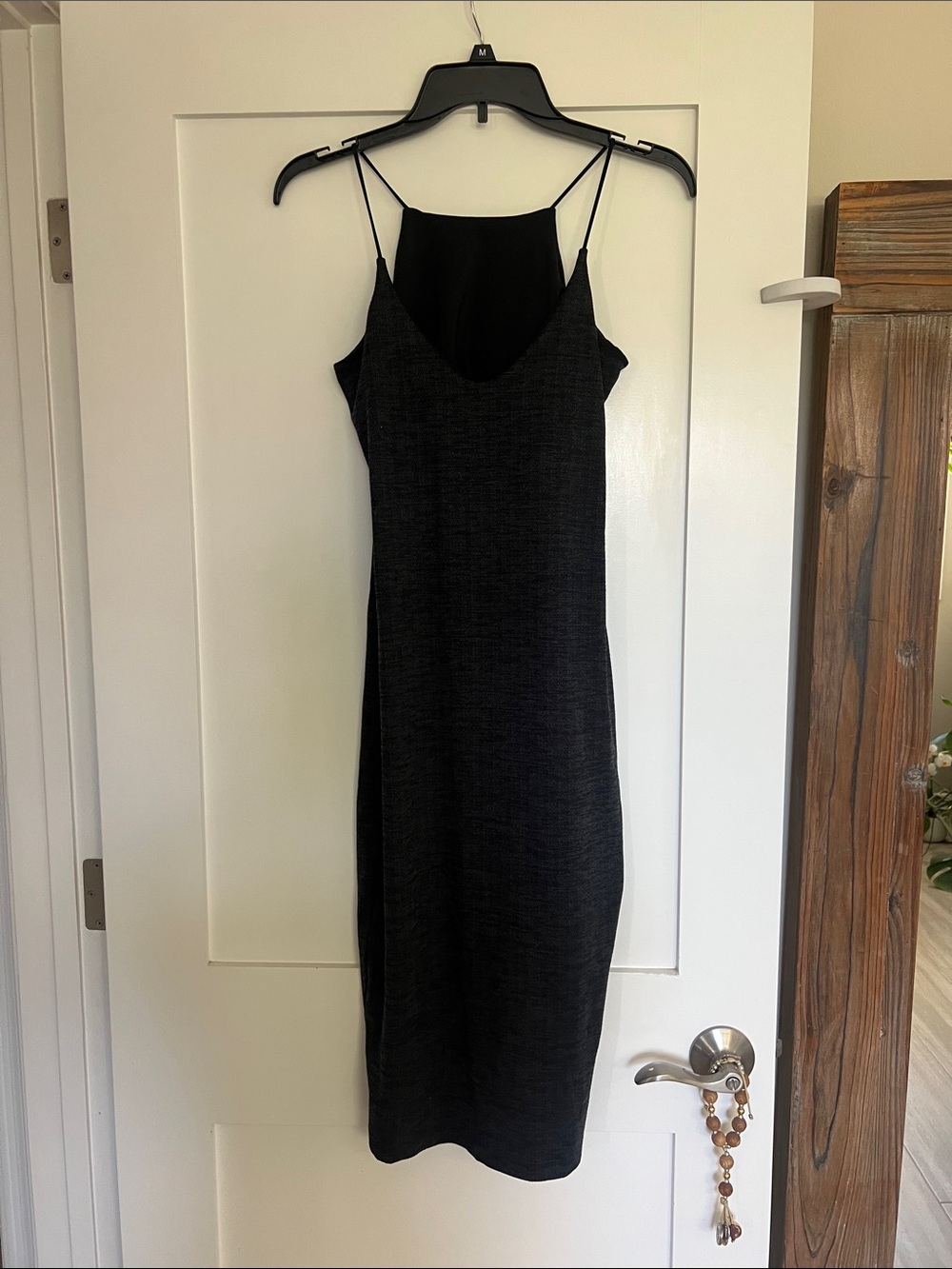 Hurley Black Spaghetti Strap Slip Dress
